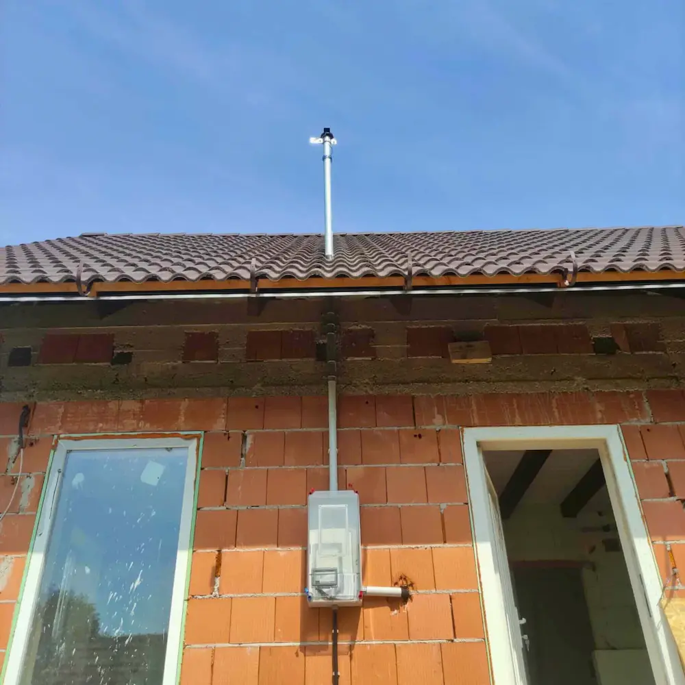 Ideiglenes mérőhely – referencia munka Miskolc